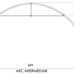 Tunnel type solarium (sketch)