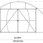 Solariu de tip Tunel (schiţă Fronton)