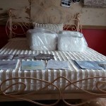 Wrought iron bed