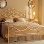 Wrought iron bed