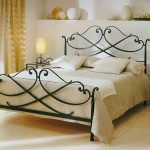 Wrought iron bed