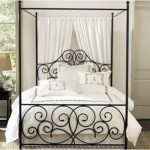 Wrought iron bed